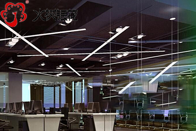 火树银花照明创意DIY组合L型连接件铝材led办公吊线灯 SZ6